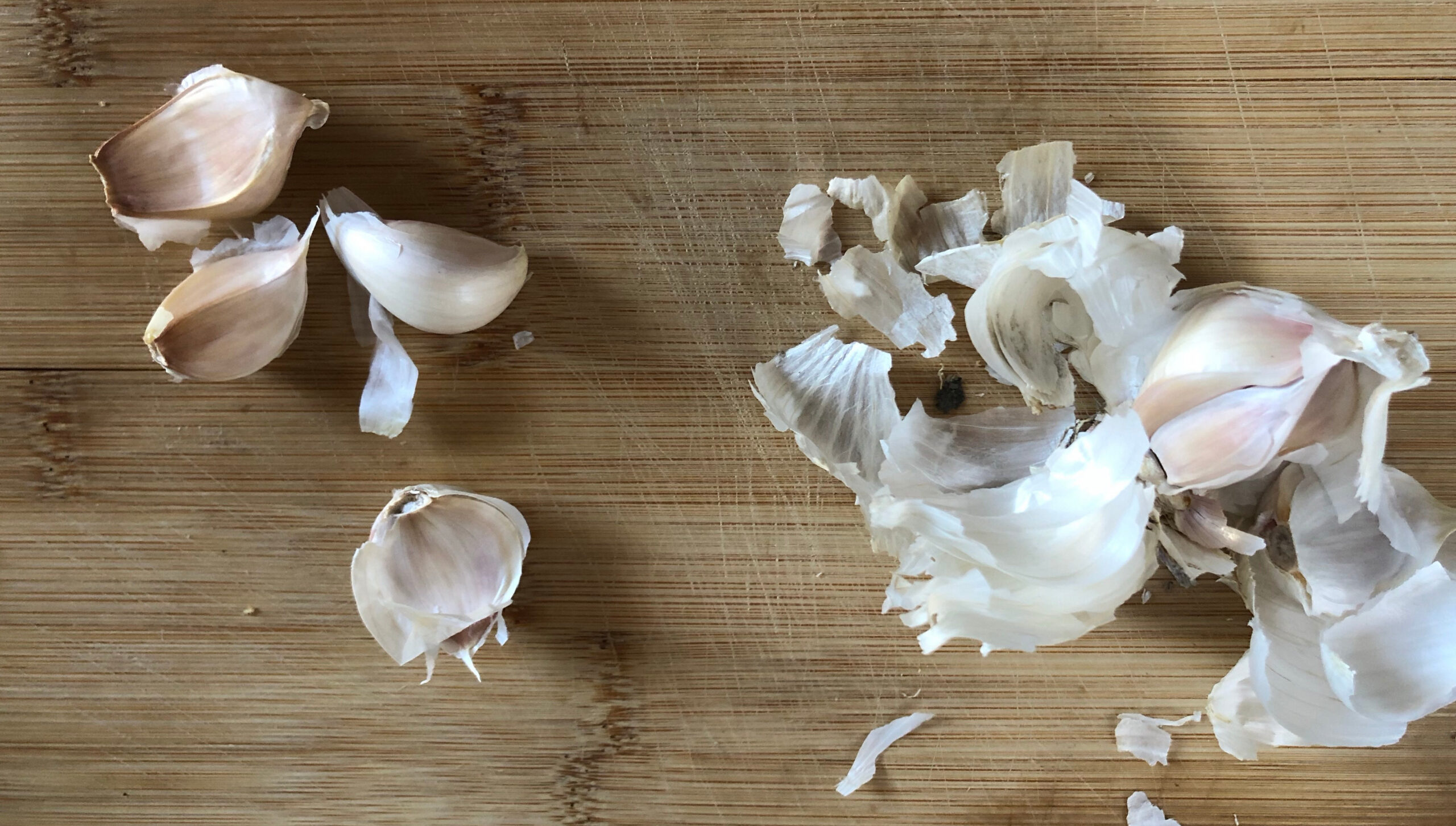 DIY garlic oil