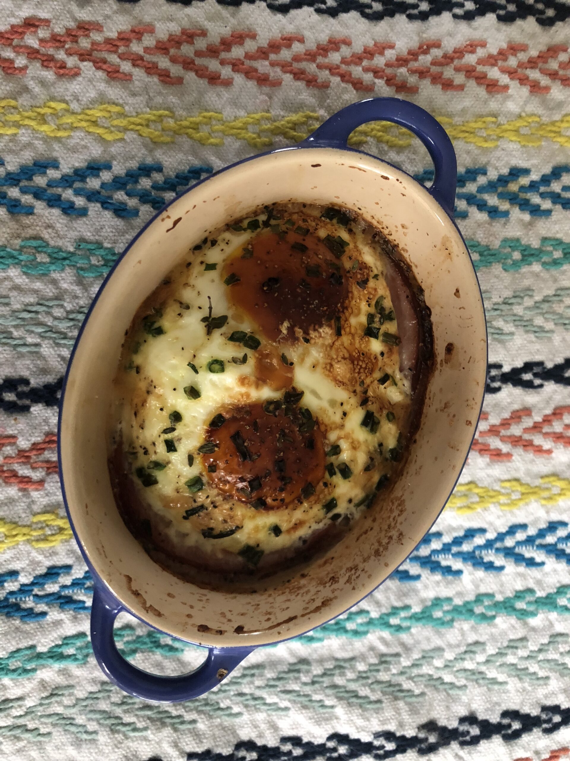 Recipe: Herbaceous Baked Eggs